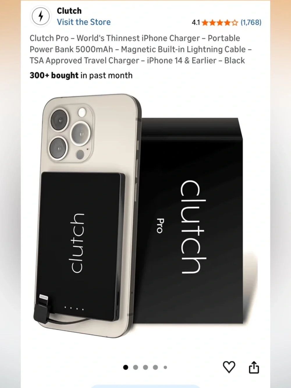 Pair lightening clutch chargers
